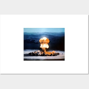 Atomic bomb explosion (T165/0126) Posters and Art